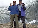 309 Gyan Tamang and Jerome Ryan Near Annapurna North Icefall